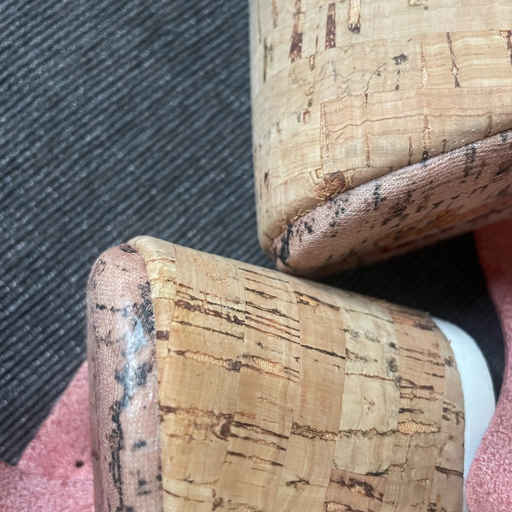 Skechers Cali Women's Bohemias Urban Pixie Wedge Sandals shoes red memory foam 6 - Picture 7 of 10